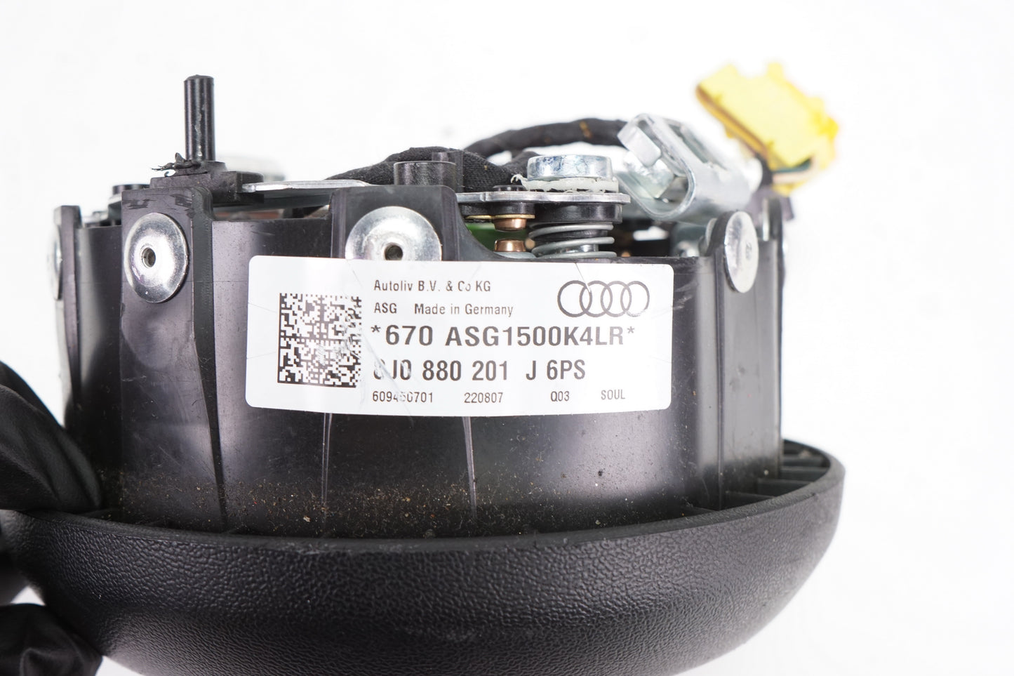 AUDI TT Driver Steering Wheel Airbag Air Bag OEM 2008 2009 2010 2011 2012 2013 2014 2015