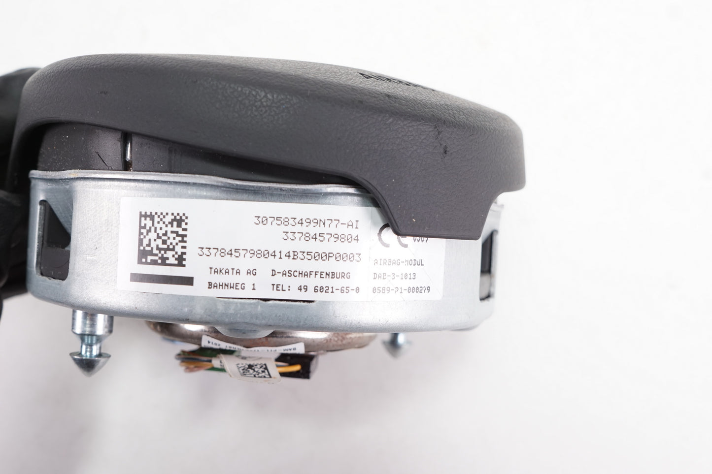 BMW M Sport Driver Steering Wheel Airbag 2012 2013 2014 2015 2016 2017 2018