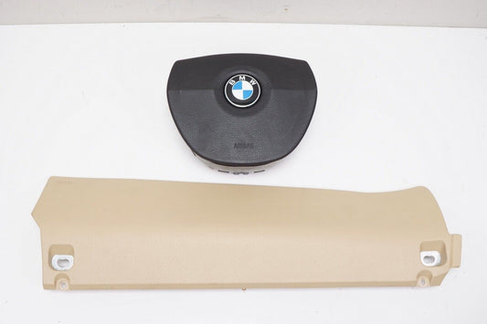 BMW F07 F10 F11 Driver Steering Wheel Airbag Knee Airbag SRS OEM 2011 2012 2013 2014 2015 2016